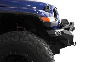 Jeep Gladiator JT Bumper - Rear - Addictive Desert Designs - Phantom Winch - Hammer Black - `18-`24